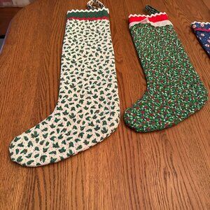 hand made Christmas Stockings